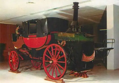 Postcard Bordino 1854 Museo dell'automobile Carlo Biscaretti di Rufia Torino