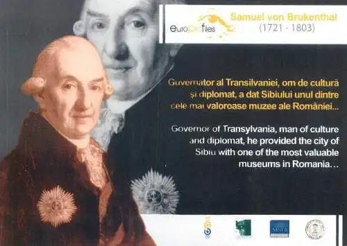 Postcard Samuel von Brukenthal
