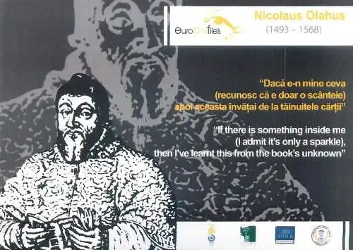 Postcard Nicolaus Olahus