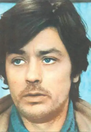 Alain Delon Postcard