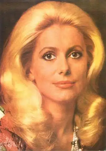 Catherine Deneuve Postcard