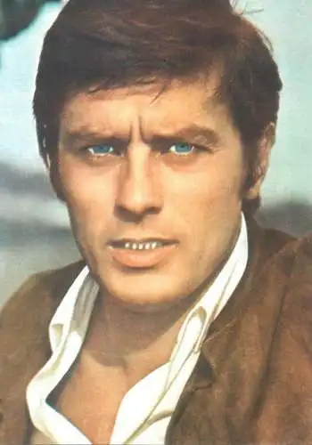 Postcard Alain Delon
