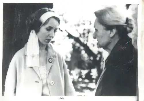Cinema history film actors movie scene photo ca. 12 x 17 cm Romania Ewa