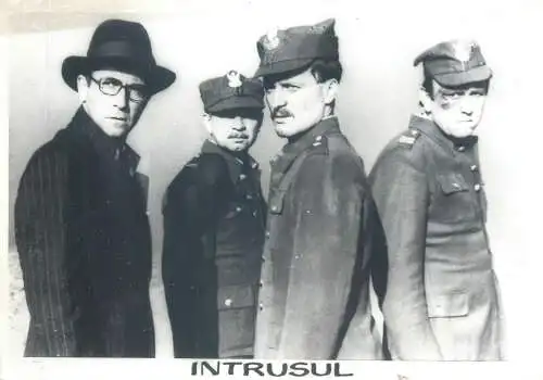 Cinema history film actors movie scene photo ca. 12 x 17 cm Romania the intruder