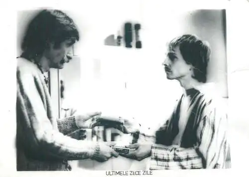 Cinema history film actors movie scene photo ca. 12 x 17 cm Romania the last 10 days