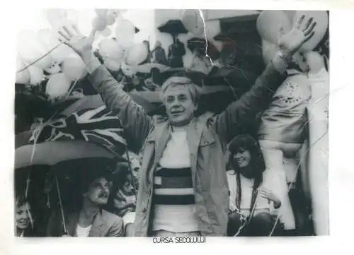 Cinema history film actors movie scene photo ca. 12 x 17 cm Romania race of the century