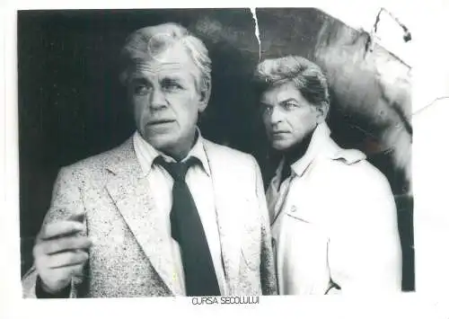 Cinema history film actors movie scene photo ca. 12 x 17 cm Romania race of the century