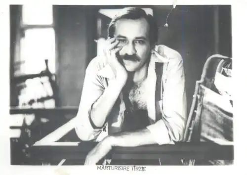 Cinema history film actors movie scene photo ca. 12 x 17 cm Romania Late confession