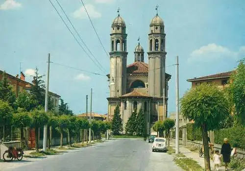 Postcard Italy Padova Este Salvation Church