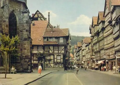 Postcard Germany Hann. Munden typical houses architecture