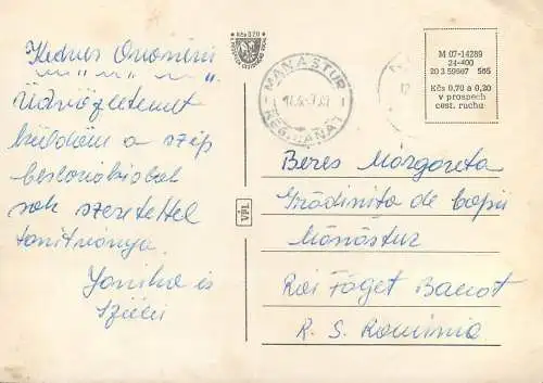 Postcard Slovakia Bratislava multi view