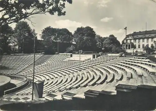 Postcard Czech Republic Dvur Kralove stadium auditorium