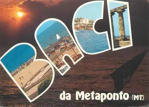 Postcard Italy Baci Metaponto