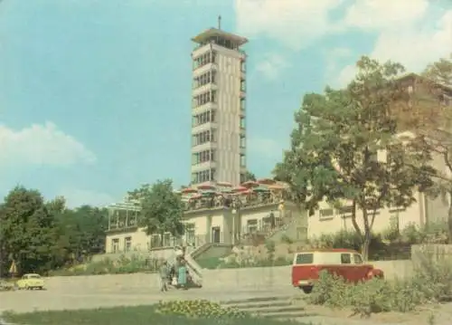 Postcard Germany Berlin Muggel tower