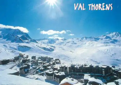 Postcard France Savoie les 3 vallees