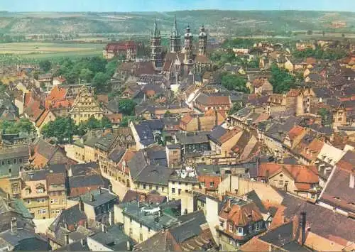 Postcard Germany Saale blick zum Dam