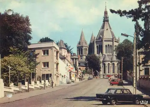 Postcard Belgium Bonsecours avenue de Conde