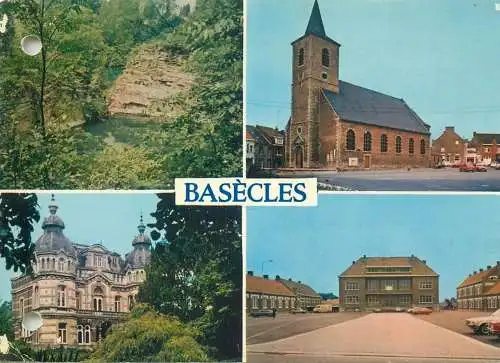 Postcard Belgium Basecles multi view