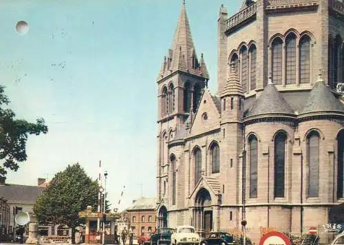Postcard Belgium Peruwelz Basilique de Bon-Secours La Douane