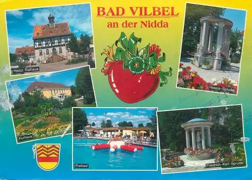 Postcard Germany Bad Vilbel