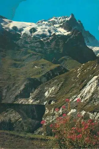 Postcard France Grand Pic de la Meije paysage de montagne