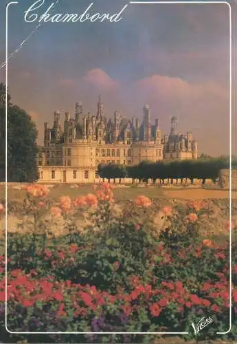 Postcard France Loir et Cher Chambord le chateau