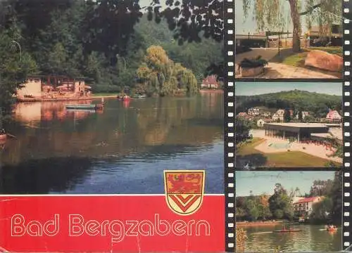 Postcard Germany Tübingen Bad Bergzabern multi view