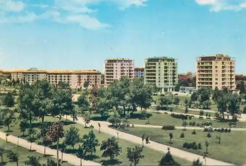 Postcard Bulgaria Sofia Vl Zaimov neighborhood 1962