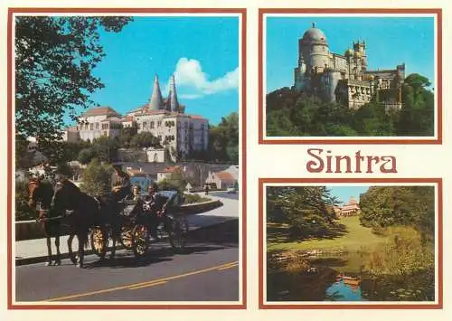 Postcard Portugal Sintra souvenir multi view