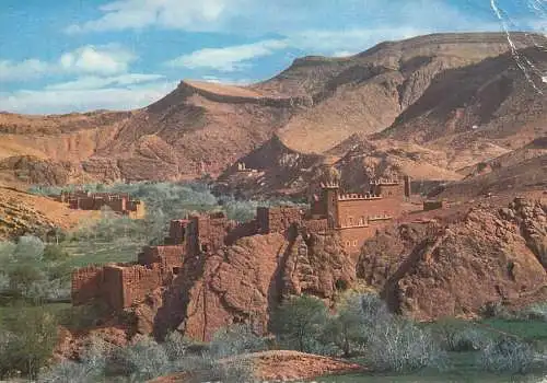 Postcard Morocco Dades Valley