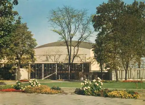 Postcard Germany Bonn am Rhein Beethovenhalle