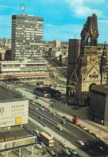 Postcard Germany Berlin Europa center 1971