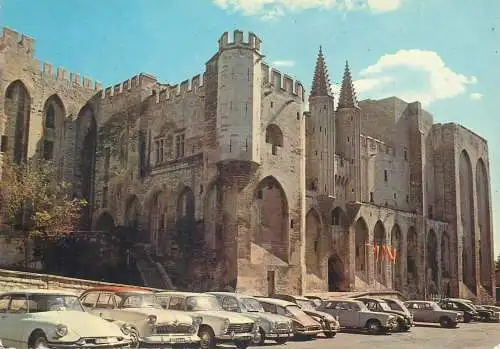 Postcard France Avignon Palais des Papes