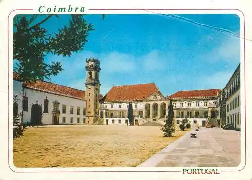 Postcard Portugal Coimbra University
