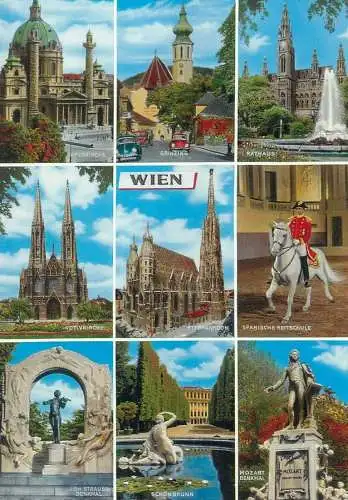 Post card Austria Vienna multi view