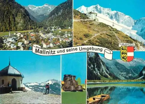 Postcard Austria Karnten Hohenluftkurort Mallnitz multi view
