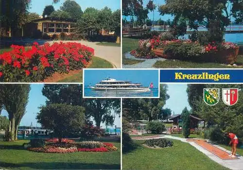Kreuzlingen Switzerland multi view post card