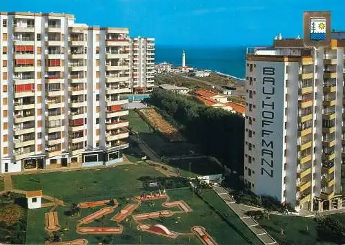 Mini-golf related post card Spain Torro x Costa Malaga general view