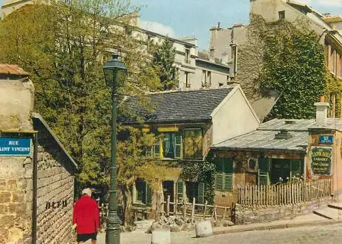Postcard France Paris le lapin agile