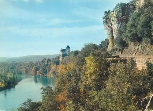 Postcard France Dordogne Montfort