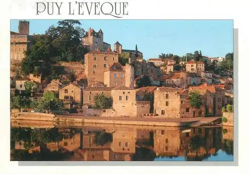 Postcard France Puy l'Eveque Lot