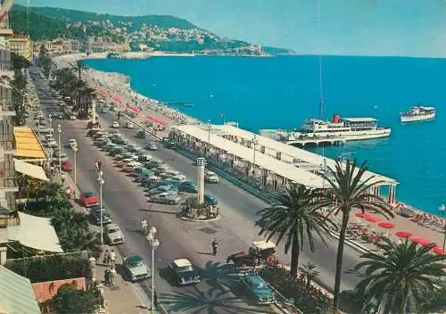 Postcard France Nice cote d'Azur 1960