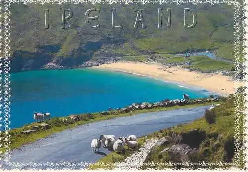 Postcard Ireland landscape 1998