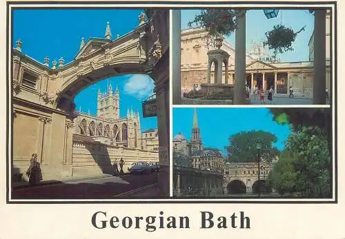 Postcard Uk England Georgian Bath