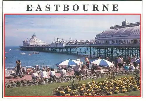 Postcard Uk England Eastbournbe pier