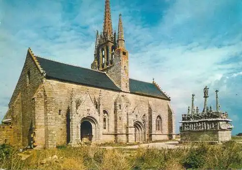 Postcard France Saint Jean Trolimon 1991