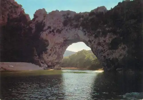 Postcard France Les Gorges de l'Ardeche 1974