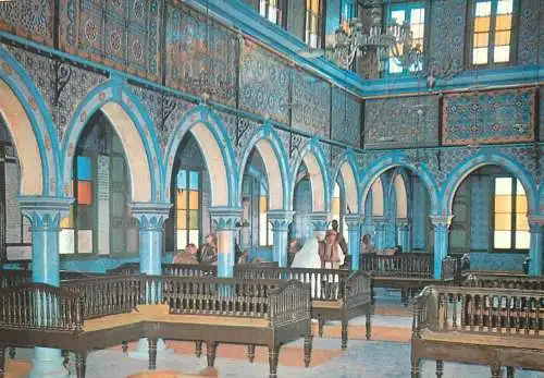 Postcard Tunisie Djerba Ghriba interior