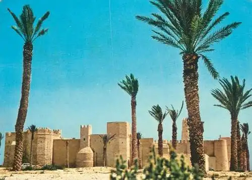 Postcard Tunisie Ribat de Monastir 1971