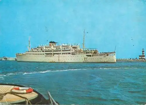 Post card Romania vasul Transilvania